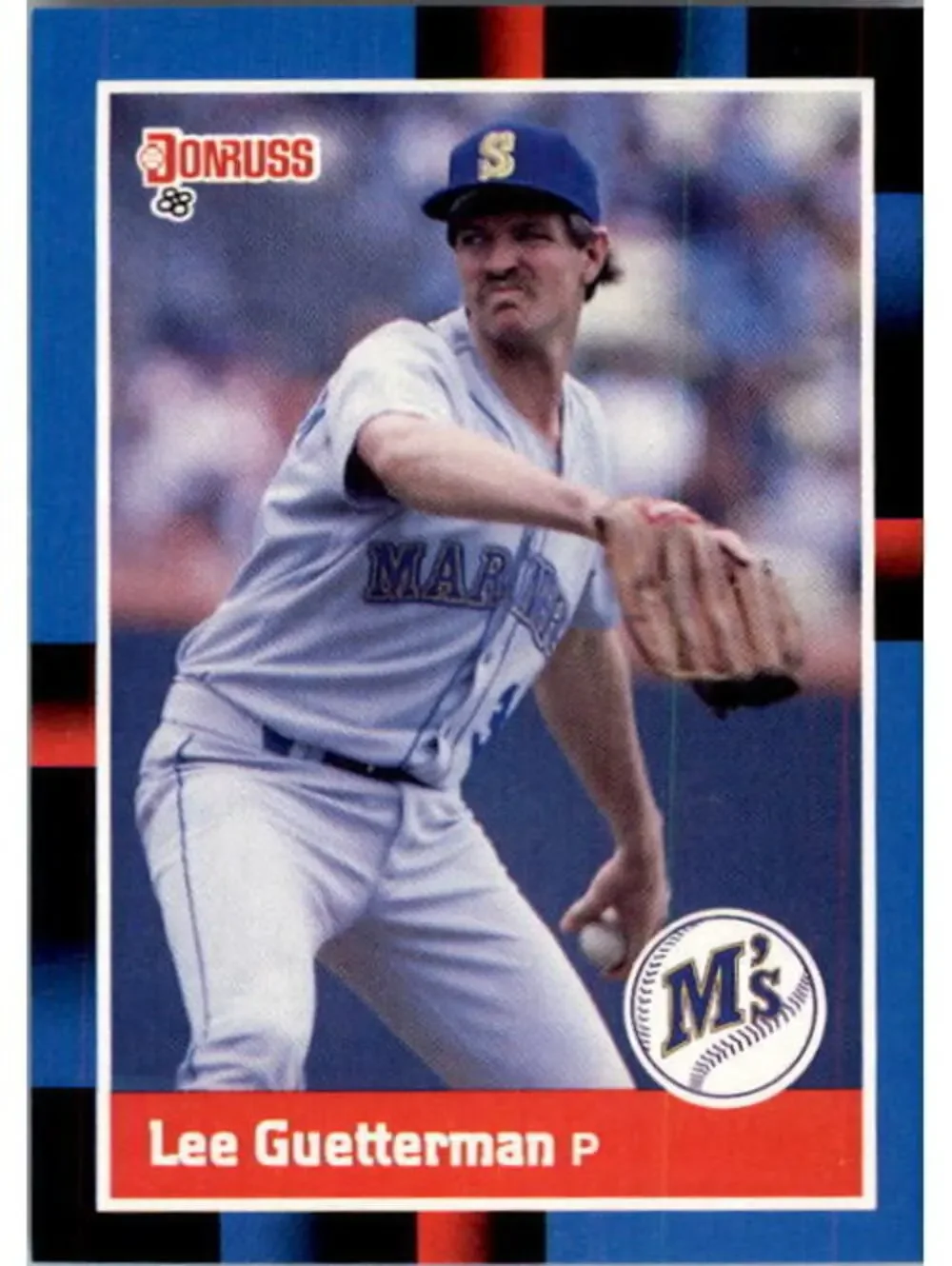 1988 Lee Guetterman Donruss Baseball Card #270